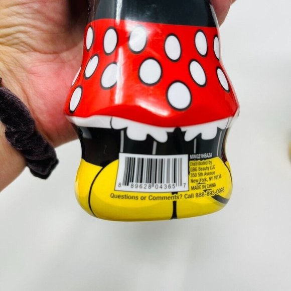 Disney Minnie Mouse 3-in-1 Body Wash-Shampoo-Conditioner-Polka Dot-Scented 14 oz - Picture 4 of 4
